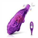 Trứng rung đeo ngón tay Octopus Gloves mát xa chính hãng - 10 chế độ rung, sạc USB, rung êm không tiếng động - giao hàng che tên kín đáo