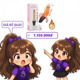 Dương vật giả Dibe Sex Massage rung nhấp chuyển động đẩy tới và lui 7 chính hãng - 7 chế độ rung, sạc USB, rung nhấp chuyển động đẩy tới và lui tự động - giao hàng che tên kín đáo