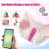 Trứng rung 2 đầu tai thỏ điều khiển qua app Love Spouse chính hãng - 9 chế độ rung, sạc usb, điều khiển từ xa - giao hàng che tên kín đáo
