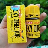 Phiên Bản Chính Hãng - Dung Dịch Hít Thư Giãn SEXY DIRECTOR 40ML CAO CẤP HÀNG SỊN, BAO MẠNH PHÊ, WUNDER - hương dịu, dùn