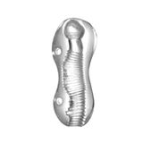 Hàng Nội Địa Cao Cấp - Đồ Chơi Khối Silicone Trong Suốt Cho Nam Lỗ Gân Siêu Kích Thích Không rõ, giao hàng kín đáo