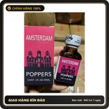 (Che Tên) Chai hít tăng khoái cảm Popper AMSTERDAM 30ml Popper 30ml USA, Ko Nhức Đầu, Ko Bỏng Mũi, che tên sản phẩm bảo mật kín đáo 896382 Cao Cấp Bảo Đảm