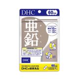 Dòng Cao Cấp Chính Hãng - Viên Hỗ Trợ bổ sung kẽm DHC Zinc Nhật Bản - 60 viên hỗ trợ miễn dịch và sức khỏe làn da, dễ nu