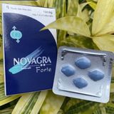 Hàng Chuẩn Nhập Khẩu - Vỉ 4 Viên Hỗ Trợ Novagra Forte 100mg phái mạnh mẫu 2 100 mg - hàng nhập khẩu, dùng theo hướng dẫn