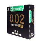 Sản Phẩm Chính Hãng Loại 1 - Bao Su Cao Cấp Siêu Mỏng Okamoto 0.02 Hydro PU 0.02 - ôm sát cảm giác thật, giao hàng kín đ