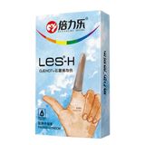 Hàng Nội Địa Cao Cấp - Bao Su Cao Cấp Ngón Tay Nóng, Ấm Beilile Les H - Hộp 8 Cái PLEASURE MORE - ôm sát cảm giác thật, 
