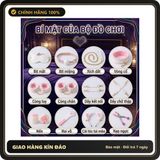 Bộ Jiuai Sweet Cat 12 món chính hãng - rung êm không tiếng động, chất liệu an toàn cho da, dễ vệ sinh - giao hàng che tên kín đáo