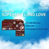 Supermen - Bao cao su Long Love Kéo dài thời gian Hàng Nhập Khẩu