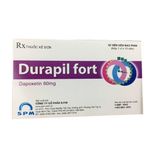 Durapil fort - Viên uống xuất tinh sớm 60 hộp 1 vỉ x 10 viên hàng có sẵn Giao Kín Đáo