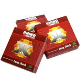 Bản Nhập Khẩu Cao Cấp - Bao Su Cao Cấp 6 Bi Nổi RHINO XMEN - Hàng loại 1 - Combo 5 hộp tặng 1 gel gói Rhino Gold - ôm sá