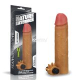 Hàng Nội Địa Cao Cấp - Bao Su Cao Cấp Đôn Dên Rung Lovetoy Nature Extender 2 inch - ôm sát cảm giác thật, giao hàng kín 