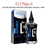 Phiên Bản Chính Hãng - Dung Dịch Bôi trơn hậu môn mát lạnh Shell Supermen Cooling - 90ml mẫu 2 - dịu nhẹ, không gây khô 
