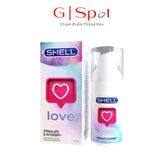 Sản Phẩm Chính Hãng Loại 1 - Dung Dịch Bôi Tron Tăng Khoái Cảm Nữ Shell Love Pink - 50ml mẫu 2 - dịu nhẹ, không gây khô 