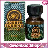 Chai Hít Kích Thích Bao Phê Tăng Khoái Cảm Popper Double Scorpio Saphire Green Blue 10ml - Gwenshop Chính Hãng