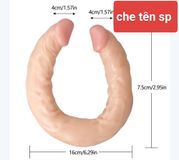Sản Phẩm Chính Hãng Loại 1 - Dương Vật Giả 2 Đầu, - chất liệu mềm mịn, an toàn cho da
