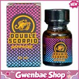 Chai Hít Kích Thích Bao Phê Tăng Khoái Cảm Popper Double Scorpio Sapphire 10ml - Gwenshop Chính Hãng