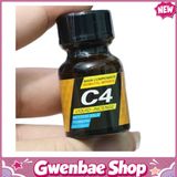 Chai Hít Tăng Khoái Cảm Kích Thích Bao Phê Popper C4 Black Yellow 10ml - Gwenshop Chính Hãng