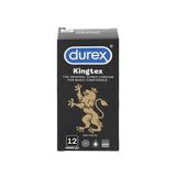 Hàng Chuẩn Nhập Khẩu - Bao Su Cao Cấp Durex Kingtex Size Nhỏ 49mm - 100% mẫu 2 12 - ôm sát cảm giác thật, giao hàng kín 