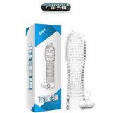 Sản Phẩm Chính Hãng Loại 1 - Bao Su Cấp Đôn Dên Cao Cấp Aichao Rung Gốc mẫu 2 - ôm sát cảm giác thật, giao hàng kín đáo