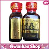 Chai Hít Tăng Khoái Cảm Kích Thích Bao Phê Popper Amsterdam Gold Label 30ml - Gwenshop Chính Hãng