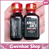 Chai Hít Tăng Khoái Cảm Kích Thích Bao Phê Popper Jungle Juice Black Label PWD USA 30ml - Gwenshop Chính Hãng