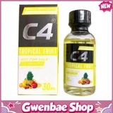 Chai Hít Tăng Khoái Cảm Kích Thích Bao Phê Popper C4 Tropical Fruit 30ml Hương Thơm Trái Cây Chính Hãng Nhập Khẩu Mỹ - Gwenshop Chính Hãng