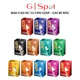 Hàng Nội Địa Cao Cấp - Bao Su Cao Cấp 12 Con Giáp - Gai Bi Đầu Thú Độc Lạ - Hàng Loại 1 G Spot 12 con - ôm sát cảm giác 