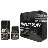 Sản Phẩm Chính Hãng Loại 1 - Dung Dịch Hít Thư Giãn Man At Play Đen Set 40ml + 20ml Cực Mạnh - hương dịu, dùng cho cả na