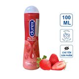 Sản Phẩm Chính Hãng Loại 1 - Dung Dịch Bôi Trơn Hương Dâu Durex Play Strawberry - Thái Lan 100ml - dịu nhẹ, không gây kh