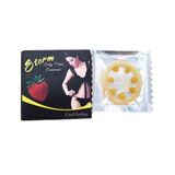 Phiên Bản Chính Hãng - Bao Su Cao Cấp Storm 7 Bi Lớn Hương Dâu - Lốc 10 Chiếc mẫu 2 Condoms 1 - ôm sát cảm giác thật, gi