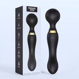 Hàng Chuẩn Nhập Khẩu - Chày rung 2 đầu Massage StickHana SOLAR - nhiều chế độ, sạc pin tiện dụng