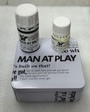 Dòng Cao Cấp Chính Hãng - Combo 2 chai tinh dầu hộp sịn cao cấp MAN AT PLAY 40ml, giao hàng kín đáo