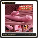 Dương vật giả đa năng Jiuuy Fairy Stick 2 chính hãng - rung nhấp chuyển động đẩy tới và lui tự động, có sưởi ấm, rung êm không tiếng động - giao hàng che tên kín đáo