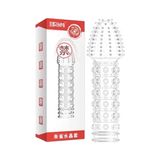 Hàng Chuẩn Nhập Khẩu - Bao Su Cao Cấp Đôn Dên Khúc Giữa2 Hạt Xịn Meos - ôm sát cảm giác thật, giao hàng kín đáo