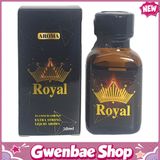Chai Hít Tăng Khoái Cảm Kích Thích Bao Phê Popper Royal Black 30ml - Gwenshop Chính Hãng