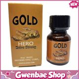 Chai Hít Tăng Khoái Cảm Kích Thích Bao Phê Pooper Gold Hero 10ml Chính Hãng Mỹ - Gwenshop Chính Hãng