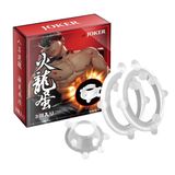 Hàng Chuẩn Nhập Khẩu - Vòng Silicon Hỗ Trợ Dương Vật Gắn Bi JOKER PHELAN Hộp 3 Chiếc 3, giao hàng kín đáo