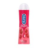 Dòng Cao Cấp Chính Hãng - Gell Bôi Trơn Có Hương Durex Play Saucy Strawberry 100ml - dịu nhẹ, không gây khô rát