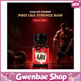 Chai Hít Kích Thích Bao Phê Tăng Khoái Cảm tăng khoái cảm Popper PWD USA Strenge Raw - Chai 10ml - Gwenshop Chính Hãng