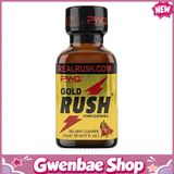 Chai Hít Tăng Khoái Cảm Kích Thích Bao Phê tăng khoái cảm Popper PWD USA Gold Rush Original - Chai 30ml - Gwenshop Chính Hãng