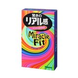 Dòng Cao Cấp Chính Hãng - Bao Su Cao Cấp 49mm Cỡ Nhỏ Ôm Khít Sagami Miracle Fit Nhật Bản H10 mẫu 2 10pieces - ôm sát cảm