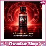 Chai Hít Tăng Khoái Cảm Bao Phê Kích Thích tăng khoái cảm Popper PWD USA Super Rush Black Label - Chai 30ml - Gwenshop Chính Hãng