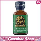 Chai Hít Tăng Khoái Cảm Kích Thích Bao Phê tăng khoái cảm Popper PWD USA Golden Cock Eucalyptus - Chai 30ml - Gwenshop Chính Hãng