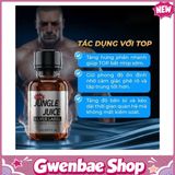 Chai Hít Kích Thích Tăng Khoái Cảm Bao Phê tăng khoái cảm Popper DS USA Jungle Juice Silver Label - Chai 30ml - Gwenshop Chính Hãng