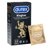 Hàng Nội Địa Cao Cấp - Bao Su Cao Cấp size nhỏ Durex Kingtex 49mm mỏng, trơn, ôm sát chân thật mẫu 2 12 - ôm sát cảm giá