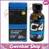 Chai Hít Tăng Khoái Cảm Kích Thích Bao Phê Popper C4 Blue 30ml - Poppers Giá Rẻ - Gwenshop Chính Hãng