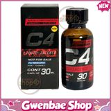 Chai Hít Tăng Khoái Cảm Kích Thích Bao Phê Popper C4 Red 30ml - Poppers Giá Rẻ - Gwenshop Chính Hãng