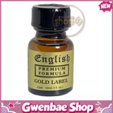 Chai Hít Tăng Khoái Cảm Kích Thích Bao Phê Popper English Gold Label 10ml - Poppers Giá Rẻ - Gwenshop Chính Hãng
