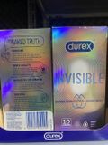 Sản Phẩm Chính Hãng Loại 1 - Bao Su Cao Cấp Durex Invisible - Siêu Mỏng, Cảm Giác Như Không 10 - hàng có sẵn, giao nhanh