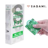 Hàng Nội Địa Cao Cấp - Bao Su Cao Cấp Sagami Xtreme White Gai Siêu Mỏng - Hộp 10 cái mẫu 2 10 pieces - ôm sát cảm giác t